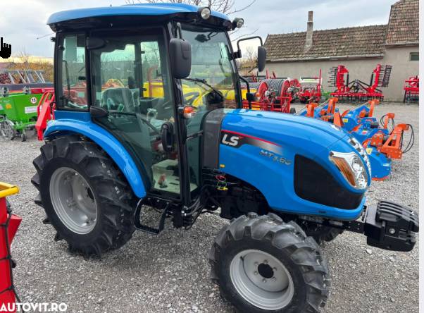 Tractor LS model MT3.60, 60 CP, motor Mitsubishi, Tier V, tractiune 4x4 cu cabina